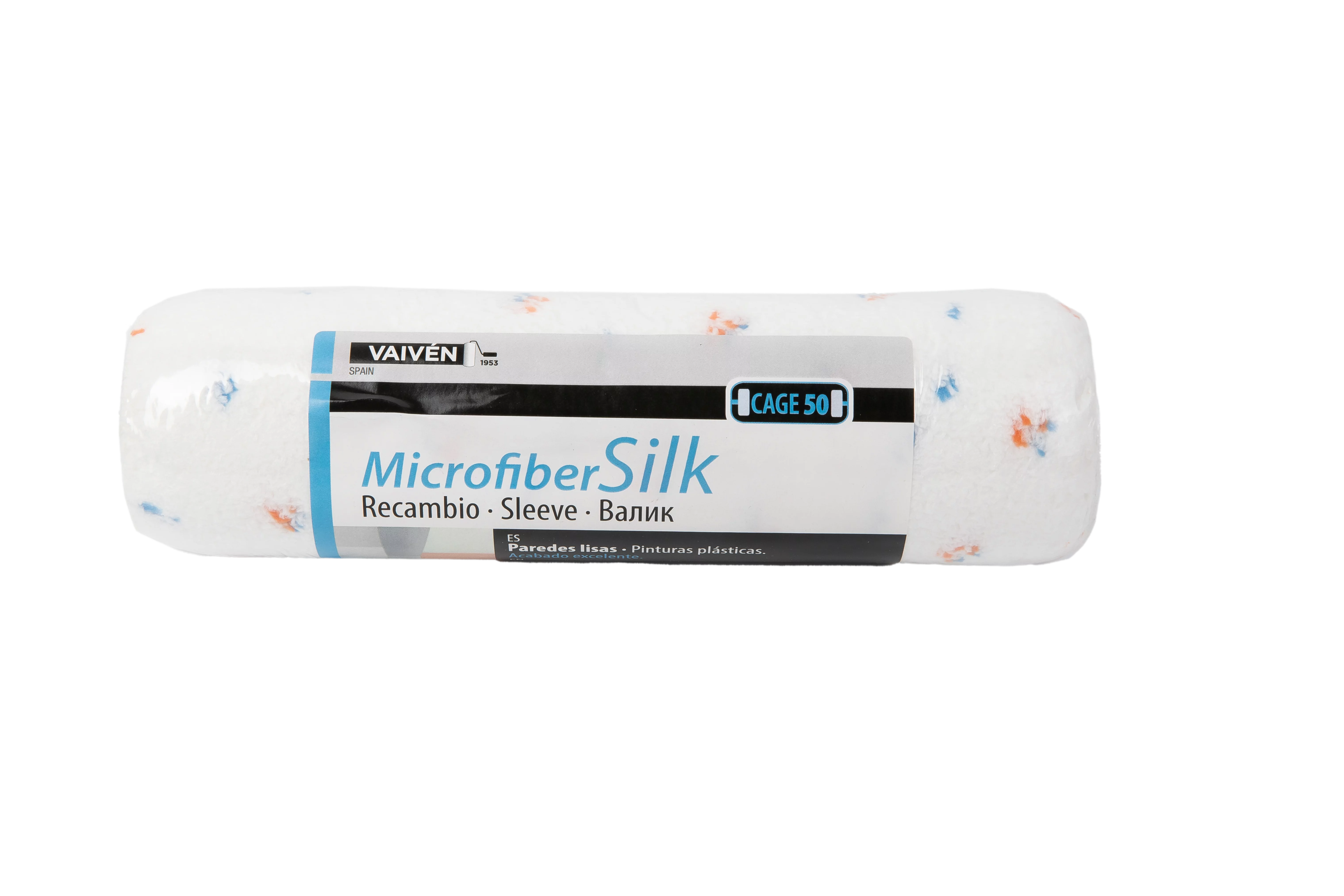 Валик VAIVEN Microfiber Silk, тонкий слой для стен и потолков фото 3