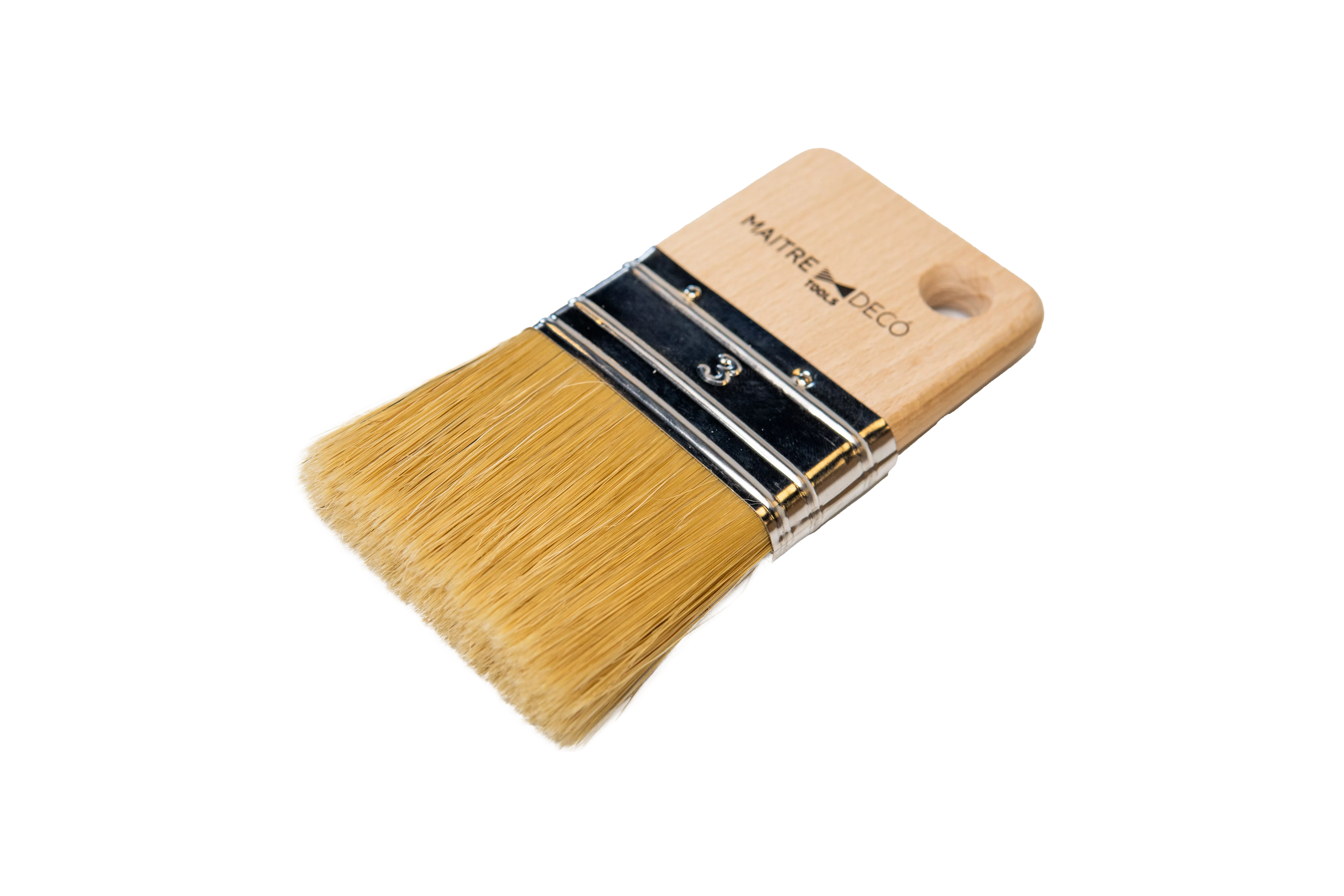 Кисть испанская MAITRE DECO TOOLS®, смешанная щетина для нанесения декоративных материалов Кисть испанская MAITRE DECO TOOLS®, смешанная щетина для нанесения декоративных материалов